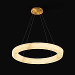 Люстра в виде кольца из натурального камня Minerals of Light варинант исполнения - 2 | Loft Concept в Красноярске