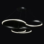 Люстра подвесная светодиодная в виде волнообразной ленты Ribbon Vortex варинант исполнения - 3 | Loft Concept в Красноярске