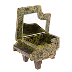 Шкатулка в виде рояля из натурального камня змеевик Stone Casket варинант исполнения - 2 | Loft Concept в Красноярске