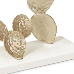 Консоль прямоугольная белая с основанием в виде кактуса Cactus варинант исполнения - 2 | Loft Concept в Красноярске