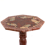Кофейный стол из натуральных камней Лемезит и Яшма Natural Stone Tables варинант исполнения - 16 | Loft Concept в Красноярске