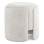 Дизайнерский Пуф Букле Poof Alice Light Gray Boucle  варинант исполнения - 1 | Loft Concept в Красноярске