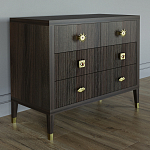 Бельевой Комод с 4 ящиками Elsa Dreams Walnut варинант исполнения - 1 | Loft Concept в Красноярске