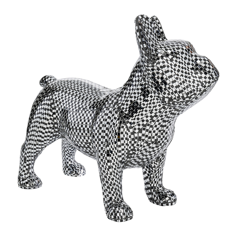 Статуэтка Graffiti Disco Bulldog Зеркало в Красноярске | Loft Concept 