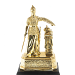 Часы настольные бронзовые из натурального камня Яшма Stone Clock варинант исполнения - 4 | Loft Concept в Красноярске