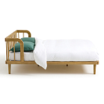 Кровать из массива дуба с пружинным блоком Mateta варинант исполнения - 3 | Loft Concept в Красноярске