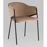 Стул Brace велюр капучино варинант исполнения - 1 | Loft Concept в Красноярске