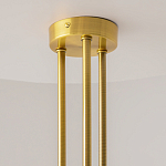 Люстра со стеклянными вставками Helios варинант исполнения - 5 | Loft Concept в Красноярске