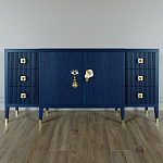 Большой Комод-буфет Elsa Dreams Blue с ящиками варинант исполнения - 5 | Loft Concept в Красноярске