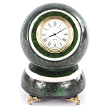 Часы настольные в виде шара из натурального камня Ball Stone Clock варинант исполнения - 6 | Loft Concept в Красноярске