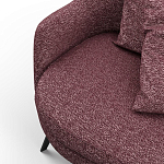 Мебельная ткань Шенилл фиолетовый цвет 138 см T4-25 варинант исполнения - 3 | Loft Concept в Красноярске