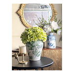 Ваза с зелеными цветочными и птичьими мотивами Vase Inspired by Nature варинант исполнения - 6 | Loft Concept в Красноярске