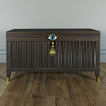 Большой дизайнерский Сундук Elsa Dreams Walnut варинант исполнения - 1 | Loft Concept в Красноярске