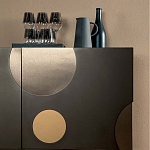 Дизайнерский комод с декором в виде круглых элементов на фасаде Matisse варинант исполнения - 3 | Loft Concept в Красноярске