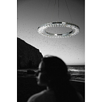 Люстра круглая с прозрачной хрустальной рамкой Maude Crystal Light варинант исполнения - 14 | Loft Concept в Красноярске