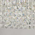 Потолочный светильник круглый с прозрачными подвесками Lunet варинант исполнения - 11 | Loft Concept в Красноярске