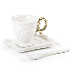 Кофейная пара Seletti I-Coffee Gold варинант исполнения - 1 | Loft Concept в Красноярске