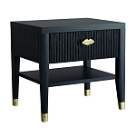 Прикроватная тумбочка с ящиком Elsa Dreams Black варинант исполнения - 6 | Loft Concept в Красноярске