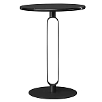 Кофейный столик черный круглый Graceful Base варинант исполнения - 3 | Loft Concept в Красноярске