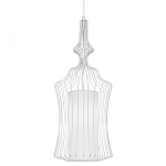 Подвесной светильник Wire Dream Pendant 4 Белый варинант исполнения - 3 | Loft Concept в Красноярске