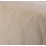 Кресло велюровое бежевое Cubic Silhouette варинант исполнения - 4 | Loft Concept в Красноярске