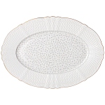 Обеденный сервиз белого цвета из фарфора на 6 персон 23 предмета Floral Charm варинант исполнения - 2 | Loft Concept в Красноярске