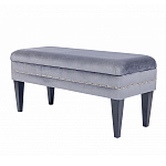 Мягкая банкетка с зоной для хранения Casket Grey варинант исполнения - 2 | Loft Concept в Красноярске