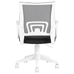 Офисное кресло с основанием из белого пластика Desk chairs Black варинант исполнения - 4 | Loft Concept в Красноярске