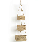 Подвесные плетеные корзины для цветов Musa Wicker Baskets варинант исполнения - 2 | Loft Concept в Красноярске