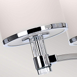 Люстра с белыми стеклянными плафонами в форме цилиндра Feiss варинант исполнения - 3 | Loft Concept в Красноярске