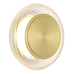 Бра круглое золото/прозрачный Plumpness LED 7 варинант исполнения - 1 | Loft Concept в Красноярске