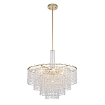 Люстра многоярусная с каскадами кристаллов Crystal Rains варинант исполнения - 2 | Loft Concept в Красноярске