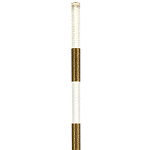 Торшер латунь Dew Drops Tube Brass One Floor Lamp варинант исполнения - 3 | Loft Concept в Красноярске