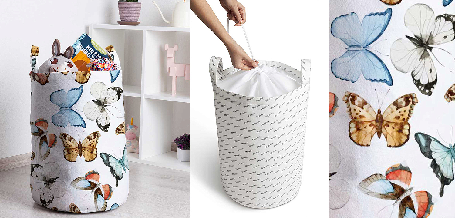 Корзина Butterflies Basket Корзина Butterflies Basket - Loft-Concept в Красноярске