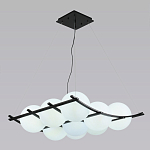 Люстра подвесная с 9-ю плафонами в форме шара Yarvi варинант исполнения - 4 | Loft Concept в Красноярске