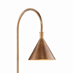 Торшер с конусовидным абажуром на каменном основании Attention варинант исполнения - 1 | Loft Concept в Красноярске