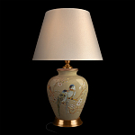 Настольная лампа бежевая с изображением птиц Slip Away варинант исполнения - 8 | Loft Concept в Красноярске