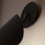 Бра с поворотным плафоном Aracea Black Wall Lamp варинант исполнения - 13 | Loft Concept в Красноярске