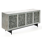 Буфет в гостиную с инкрустацией Palm Sideboard with Bone Inlay варинант исполнения - 2 | Loft Concept в Красноярске