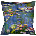Подушка декоративная Лилии Impressionism in Art варинант исполнения - 1 | Loft Concept в Красноярске