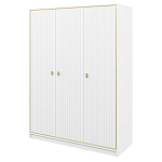 Шкаф белый четырёхдверный для одежды Antique Order варинант исполнения - 2 | Loft Concept в Красноярске