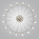 Люстра подвесная из металла с прозрачными подвесками из хрусталя Quasar 93 варинант исполнения - 11 | Loft Concept в Красноярске