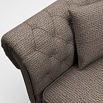 Мебельная ткань Шенилл коричневый цвет 142 см T4-55 варинант исполнения - 9 | Loft Concept в Красноярске