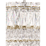 Люстра подвесная круглая из прозрачного хрусталя с золотым корпусом Selfsufficient варинант исполнения - 5 | Loft Concept в Красноярске