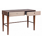 Стол письменный из массива бука с 2-мя ящиками бежевый Wenge Light варинант исполнения - 3 | Loft Concept в Красноярске