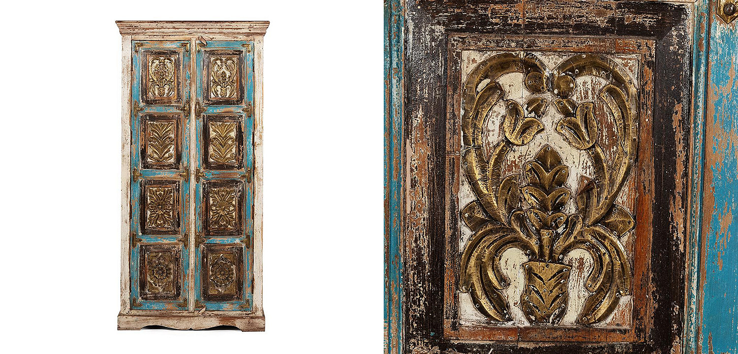 Шкаф Indian Antique Mango Tree Cupboard - Loft-Concept в Красноярске