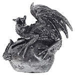 Декоративная статуэтка Дракон Silver Dragon Statuette варинант исполнения - 3 | Loft Concept в Красноярске