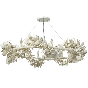 Люстра White Bionic Petals Flo Ring Chandelier