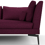 Мебельная ткань Шенилл фиолетовый цвет 138 см T4-27 варинант исполнения - 2 | Loft Concept в Красноярске