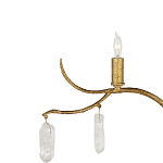 Бра с каркасом в виде веток усыпанных кристаллами Branches with Crystals варинант исполнения - 1 | Loft Concept в Красноярске